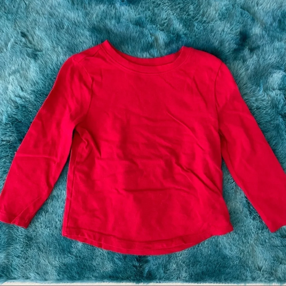 Old Navy Red Long Sleeve Tee Size 2T